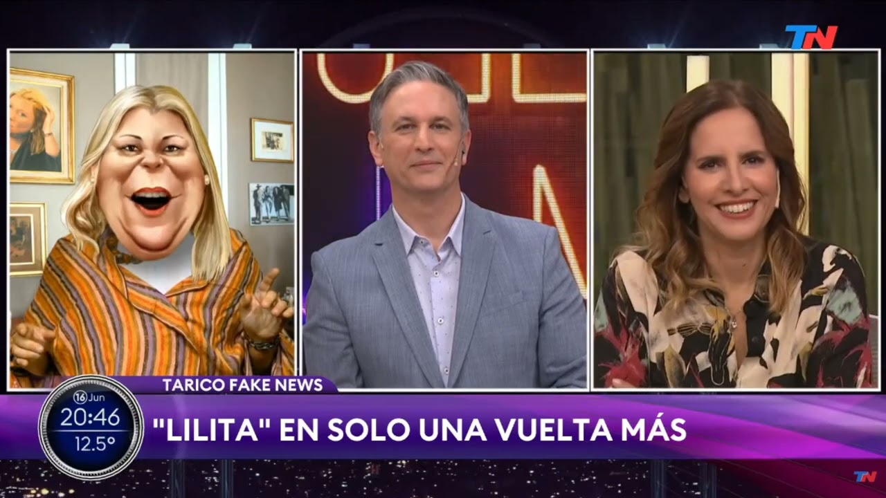 Tarico imita a Elisa Carrió - Solo una vuelta mas