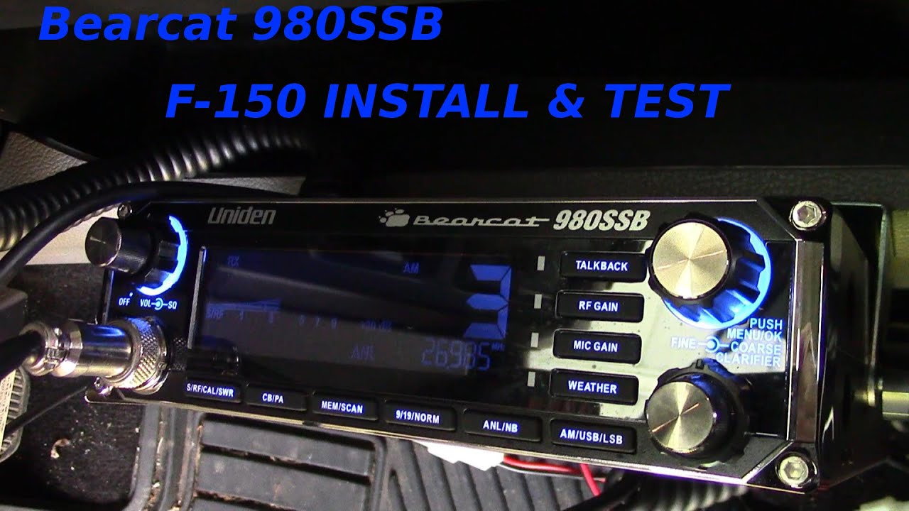 AirWaves Episode 35:  Uniden Bearcat 980 SSB Install & Test
