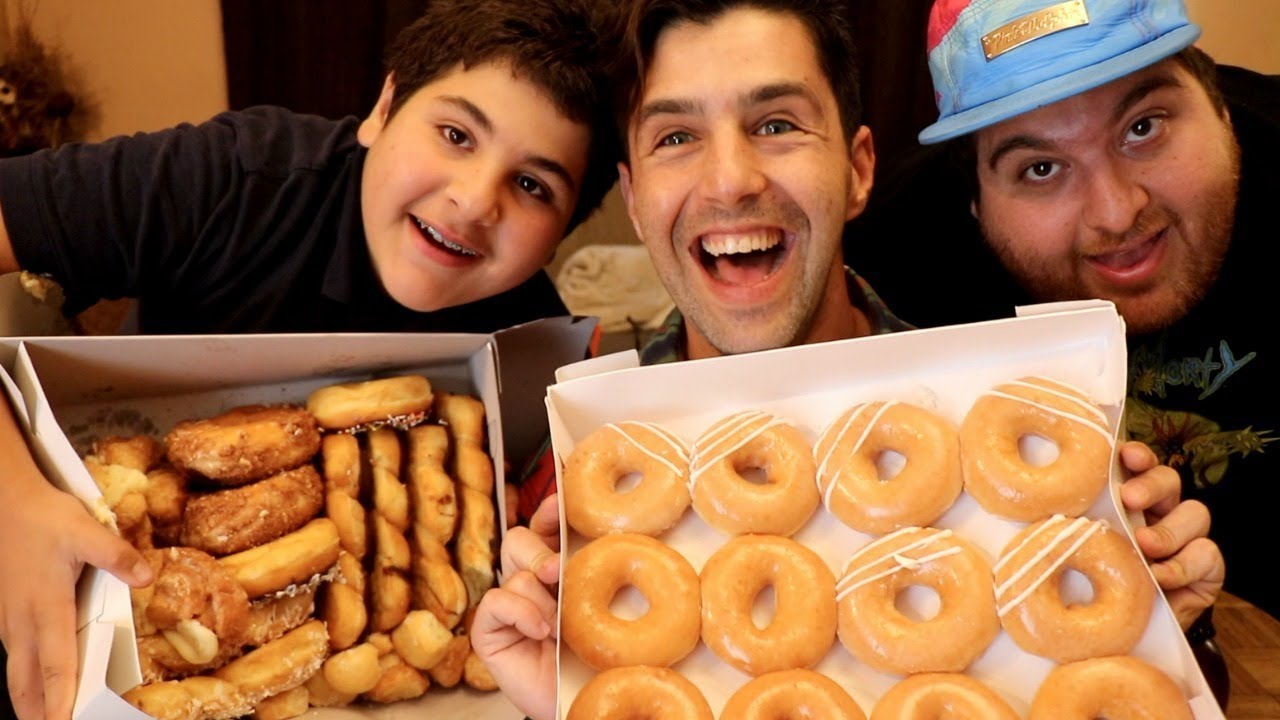 KRISPY KREME MUKBANG ft ARMENIAN FAMILY