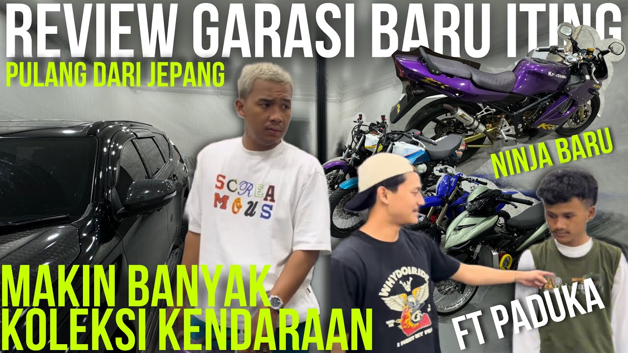 REVIEW GARASI BARU MANG ITING BERSAMA PADUKA ANGGA ! MAKIN BANYAK KOLEKSI KENDARAAN !