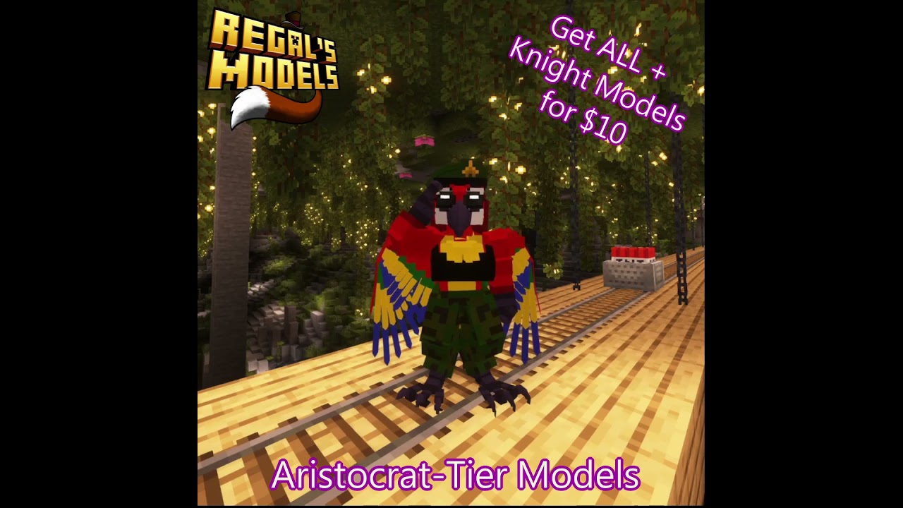 Ko-fi Shop Showcase - Minecraft Player Models