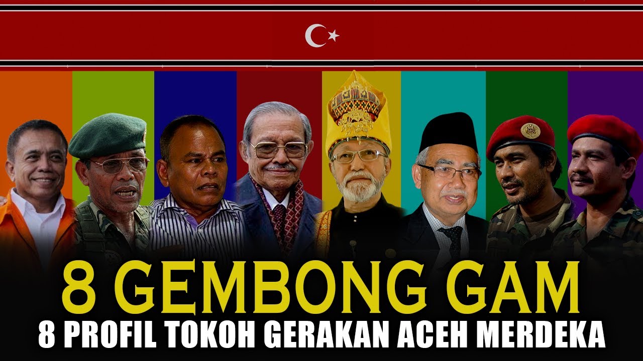 Profil Lengkap 8 Gembong GAM‼️Dari Pahlawan, Gubernur, Hingga Tahanan KPK‼️