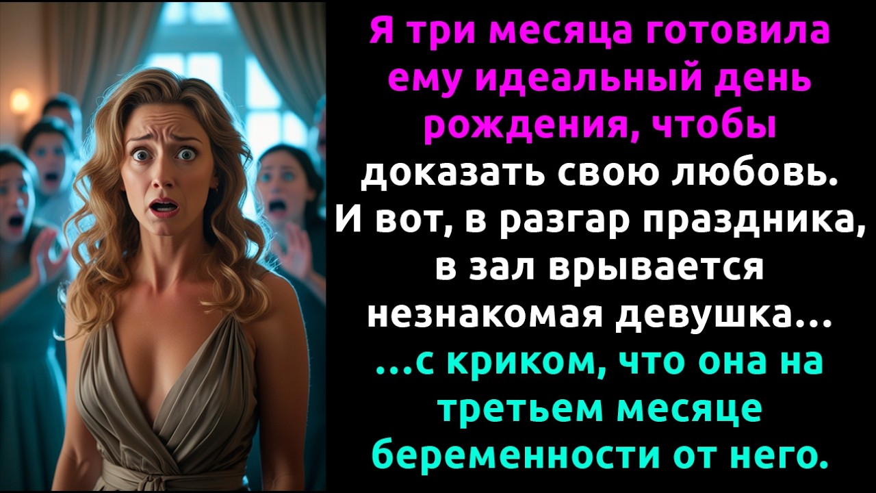 Я устроила парню вечеринку-СЮРПРИЗ — и узнала, что у него есть ДРУГАЯ СЕМЬЯ.
