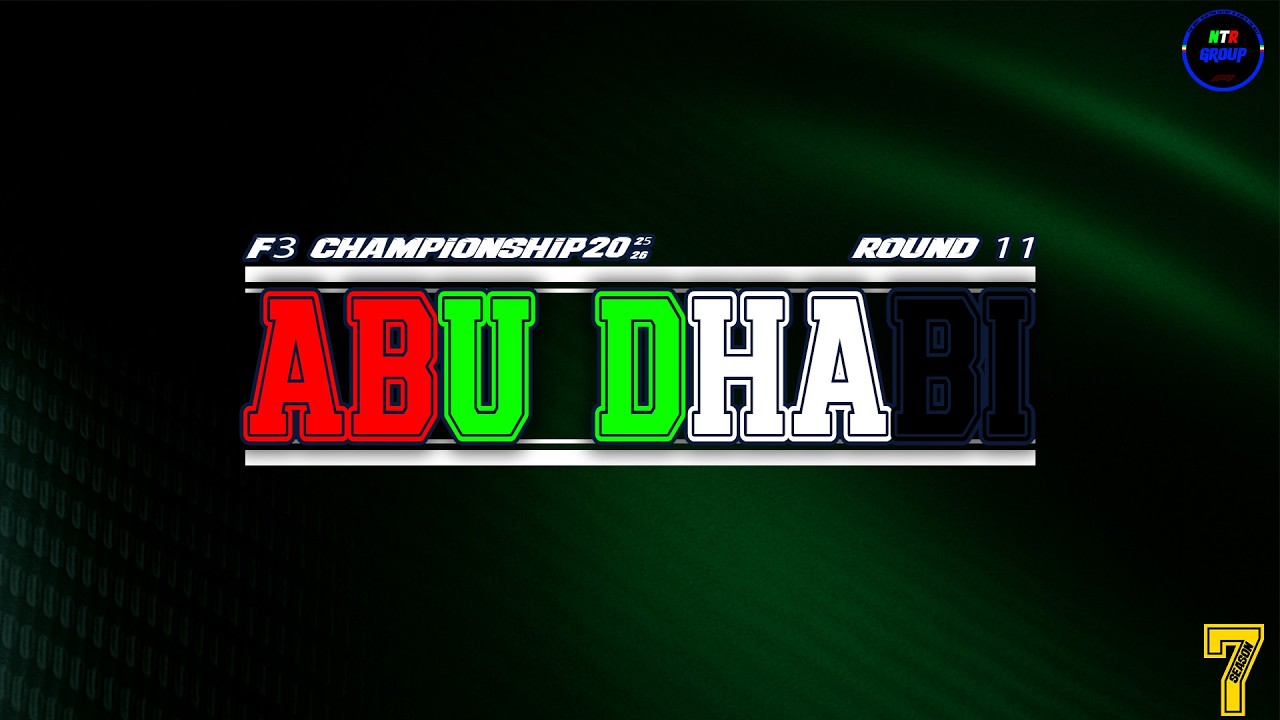ROUND 11 - ABU DHABI - F3
