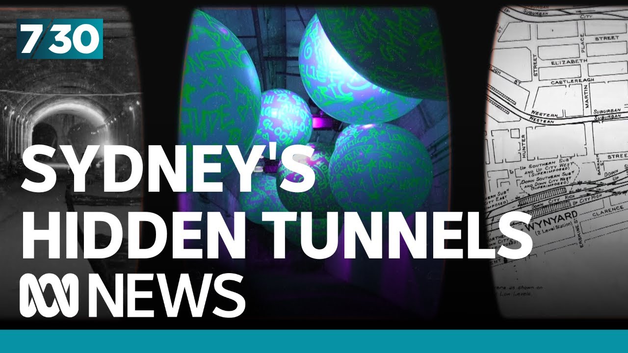 Vivid Sydney to light up rarely seen tunnels at Wynyard Station | 7.30