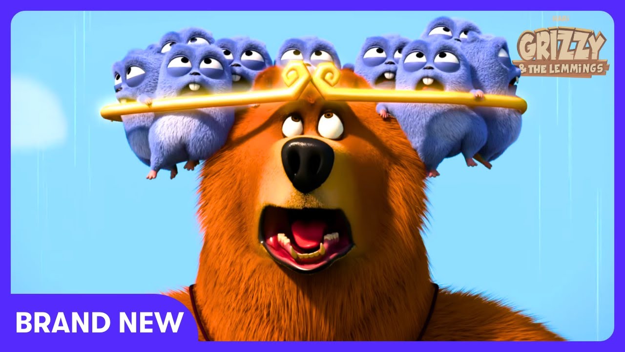 Bear In The Clouds - Grizzy and the Lemmings | WildBrain Circus | Best Moments from 2025