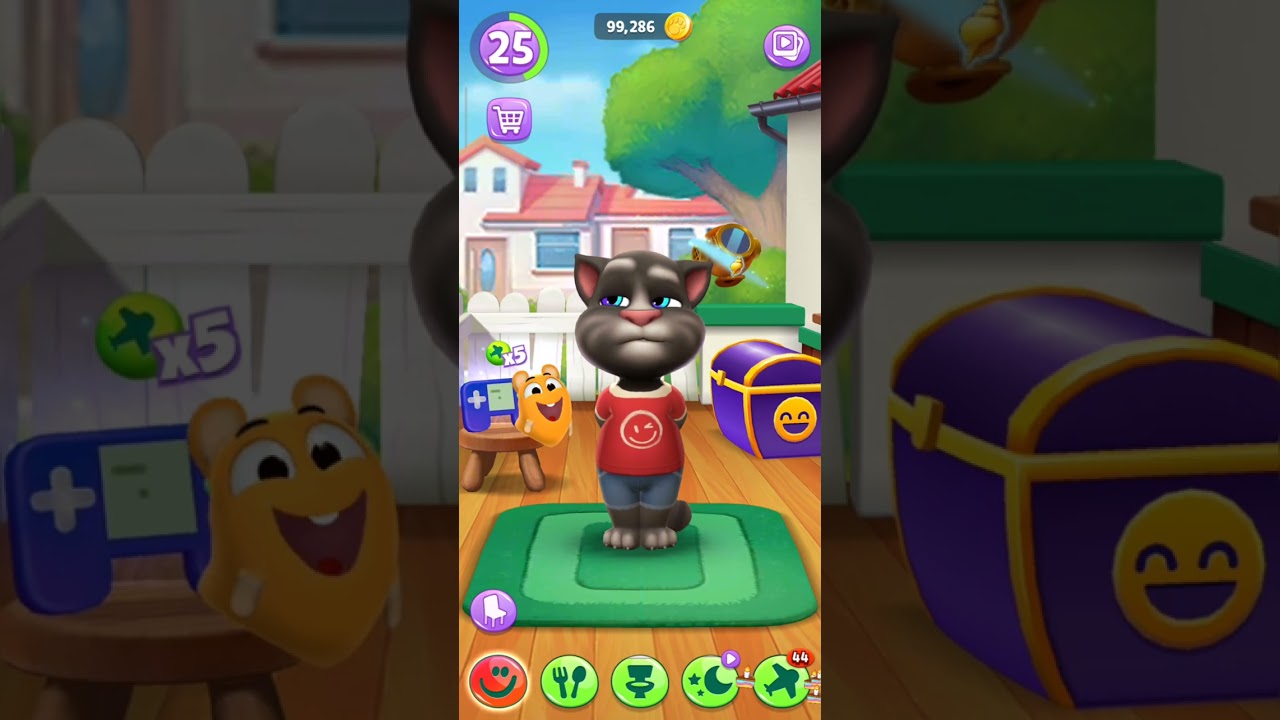 TALKINGTOM HAPPY MORNING🐱🌞😂#talkingtom#talkingtomcat#talkingcat#letsplaydoddles#ytvideos#youtube