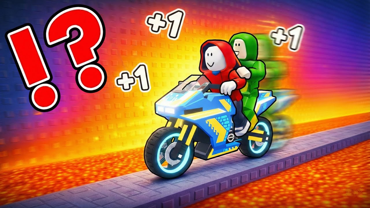 JJ and Mikey but Every Second +1 BIKE SPEED to Escape! - Maizen Roblox