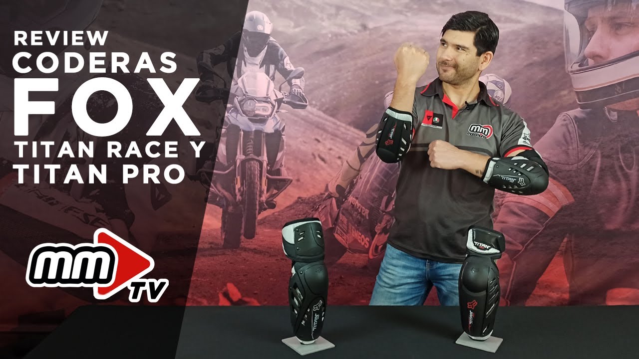 Coderas FOX Titan Race y Titan Pro en motomundi.cl