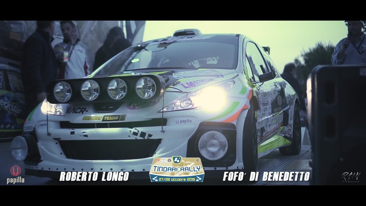 Fofò Di Benedetto/Roberto Longo - Tindari Rally 2018 (Peugeot 207 S2000)