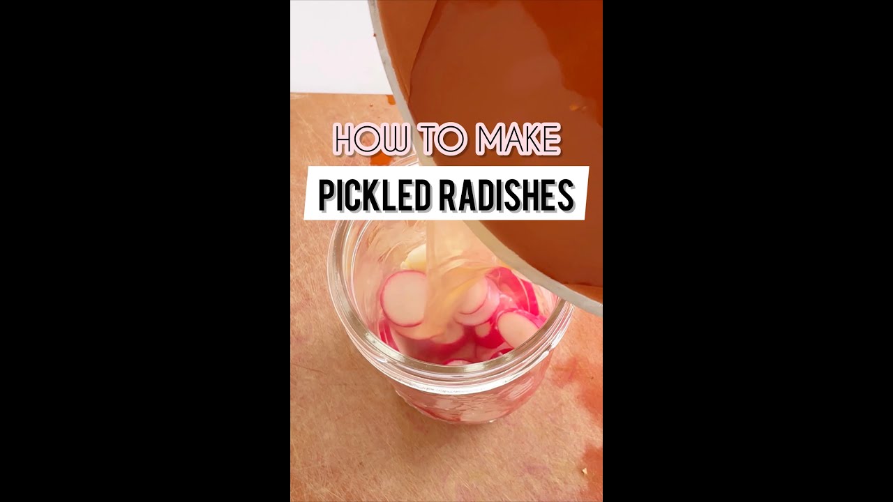 How to Make Easy Quick Pickled Radishes