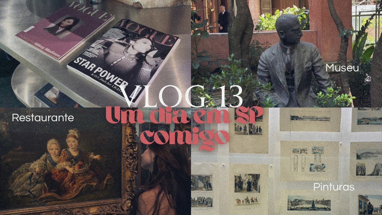 vlog | um dia na Paulista comigo + museus 🌷