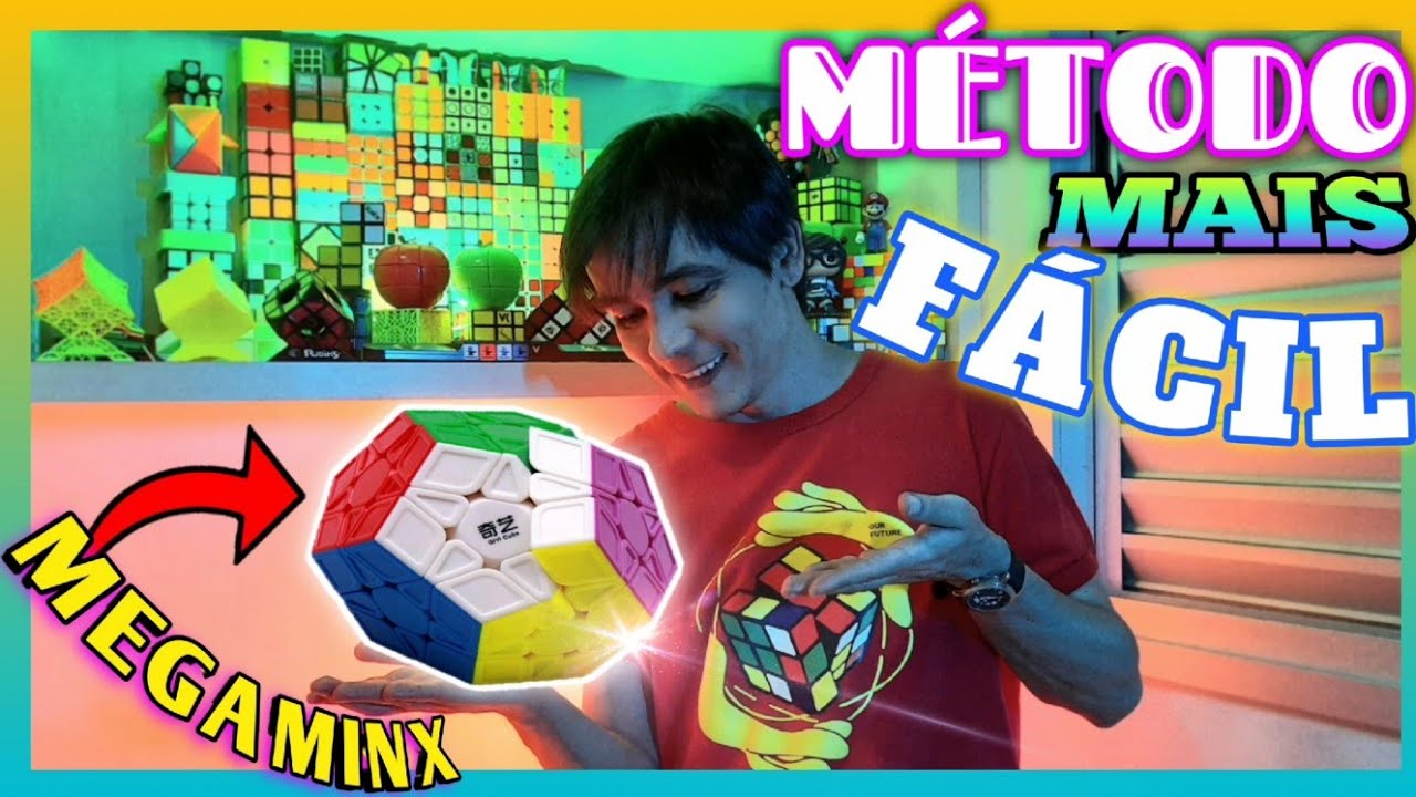 Como montar o Megaminx, método mais fácil.