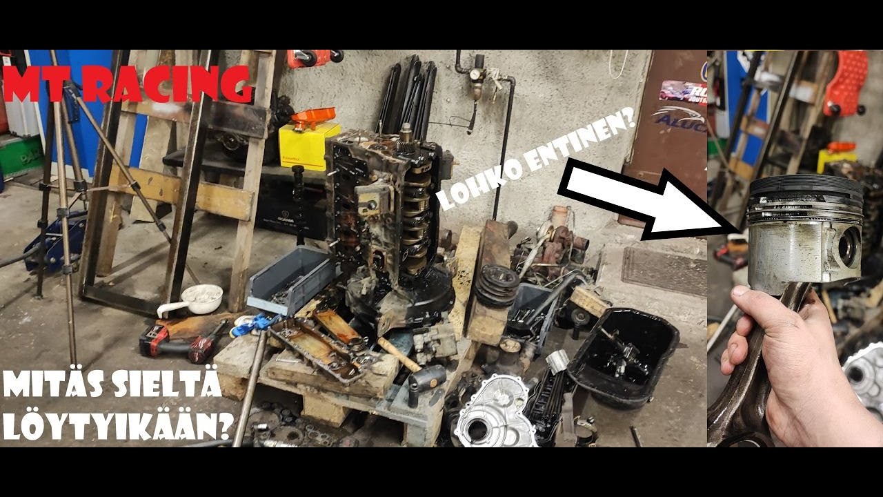 Moottorin vauriot paljastui! Isuzu koneremontti part2