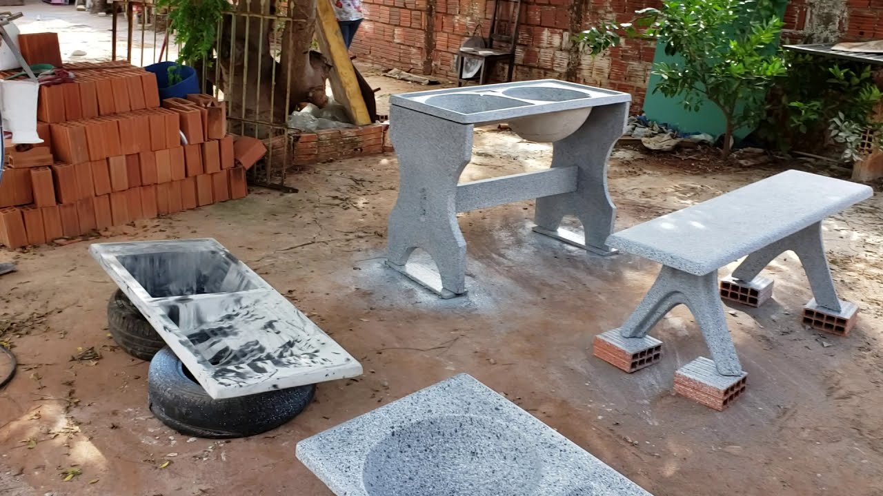 Granitando tanques, Pias e lavanderias (original)