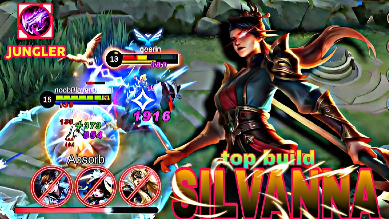 SILVANNA hyper gameplay💯%🔥🔥!! SILVANNA GAMEPLAY #zeroskillsplayer #silvanna #rank
