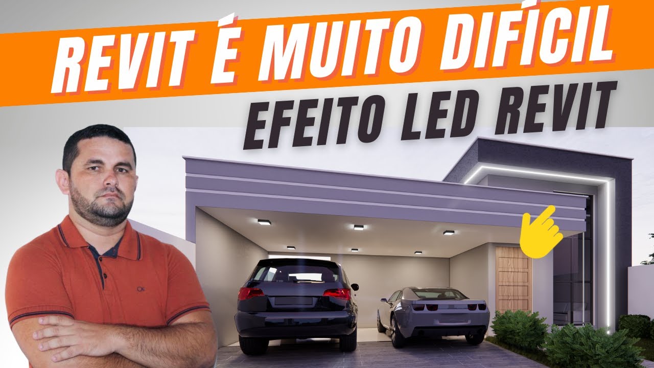 Como fazer efeito led nas fachadas do Revit