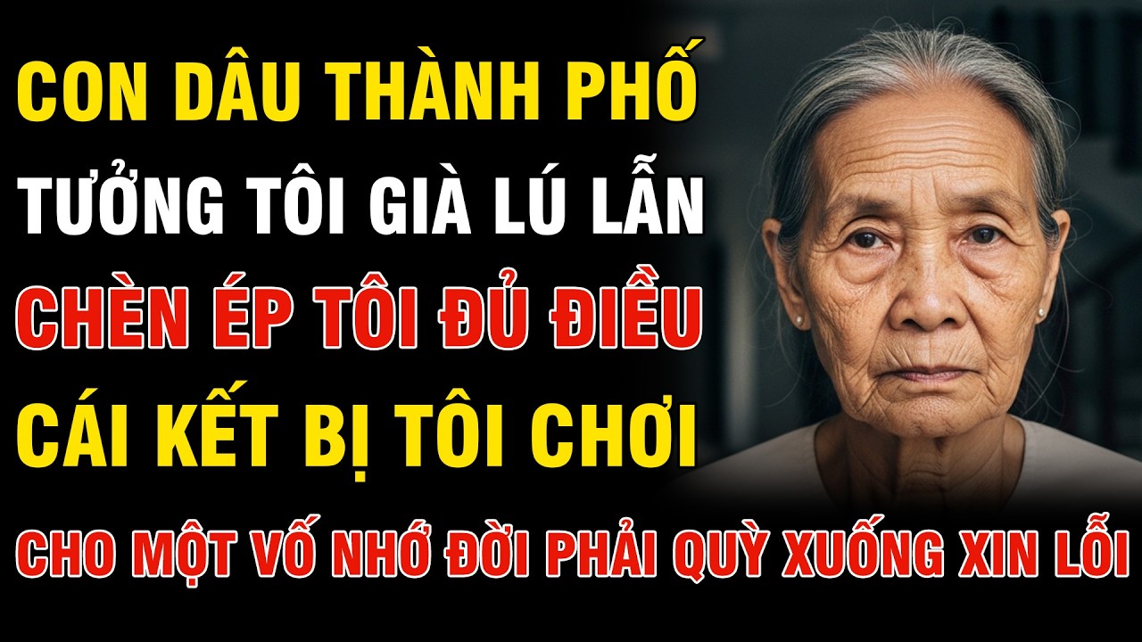 Con Dâu Chèn Ép Mẹ Chồng Gìa Lú Lẫn , Không Ngờ Bà Lại Cao Tay Phản Công Cực Gắt