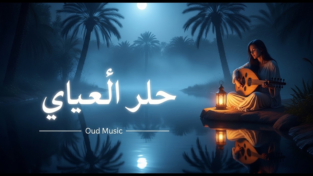 Arabic Oud Sleep Music 😴 Anxiety Relief & Peaceful Rest | موسيقى عود للنوم وراحة النفس
