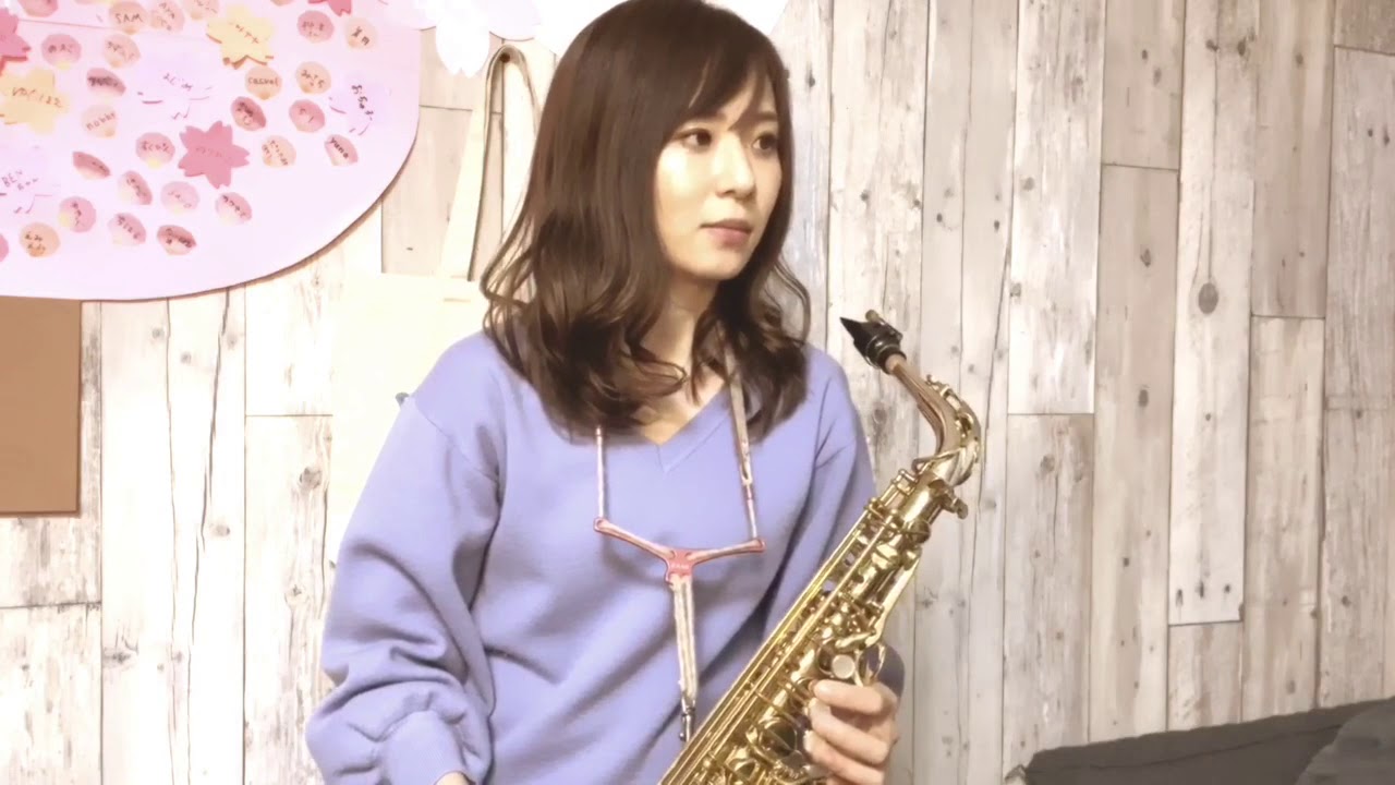 アルトサックスで　徳永英明　レイニーブルー　演奏してみた