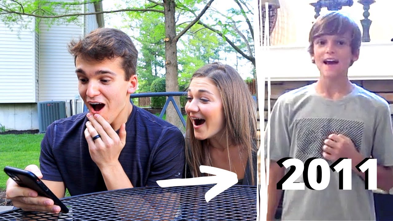 Reacting to MY FIRST YouTube Video 😅