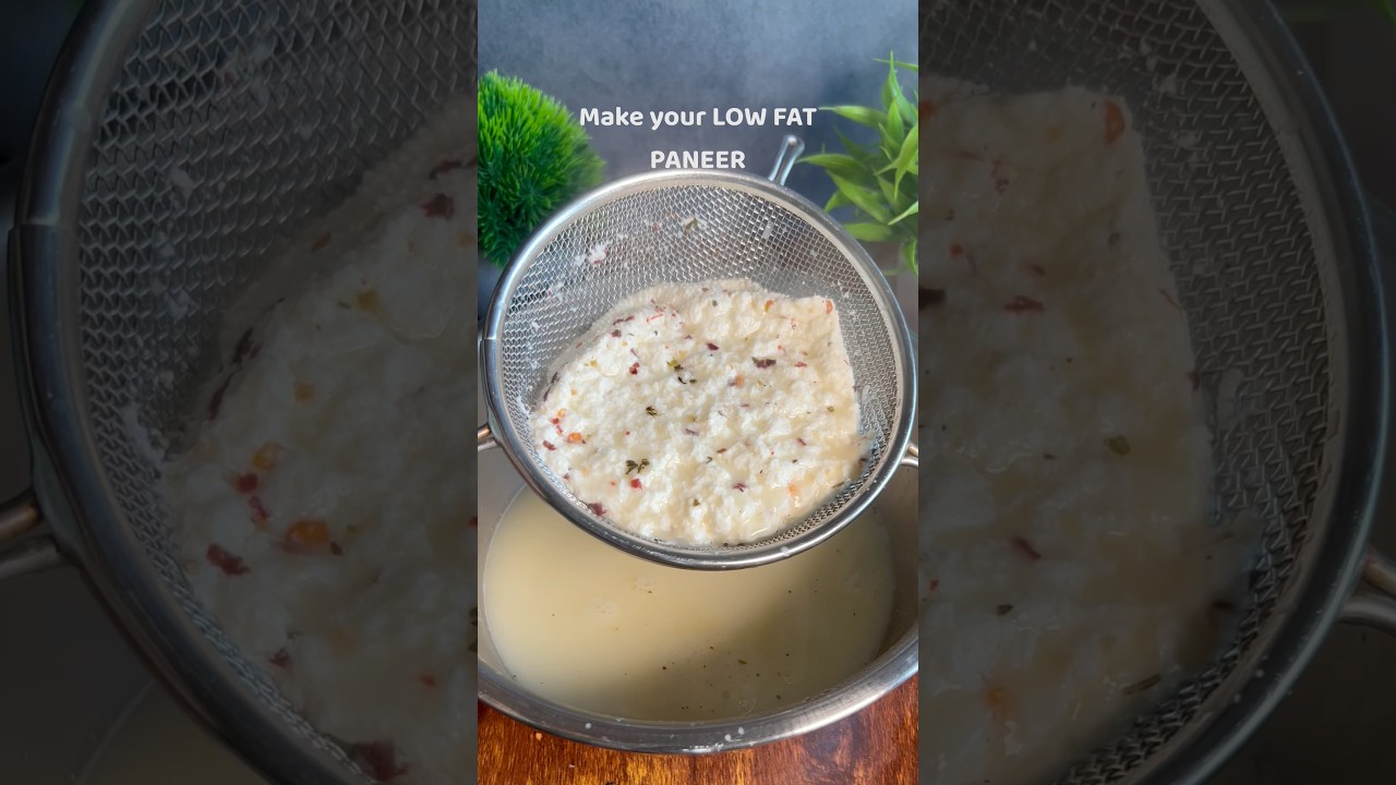 Easy and quick LOW FAT PANEER recipe!!