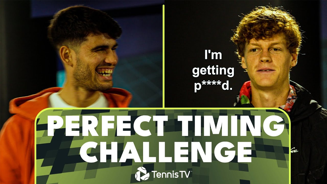 Who’s Got Perfect Timing? Alcaraz, Sinner & More Attempt Latest Challenge