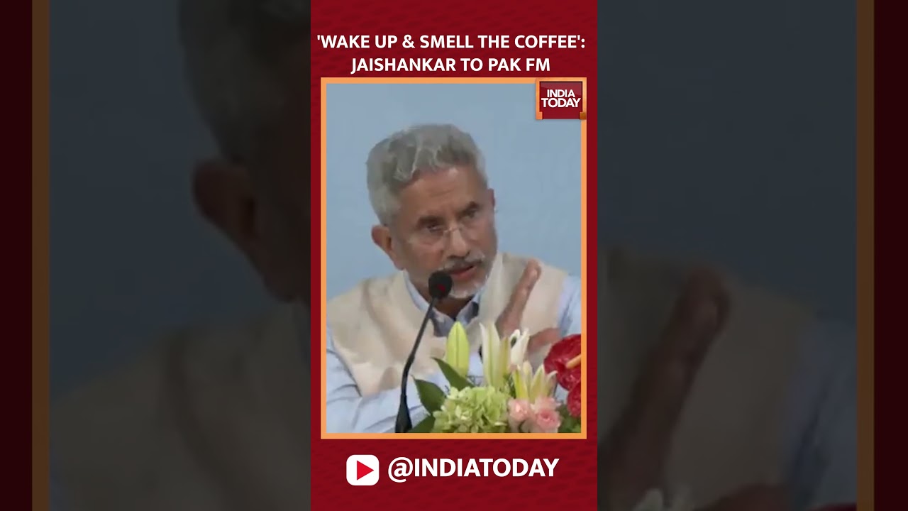 EAM Jaishankar On A Question On Abrogation Of Article 370 Said: 'Wake Up And Smell The Coffee'