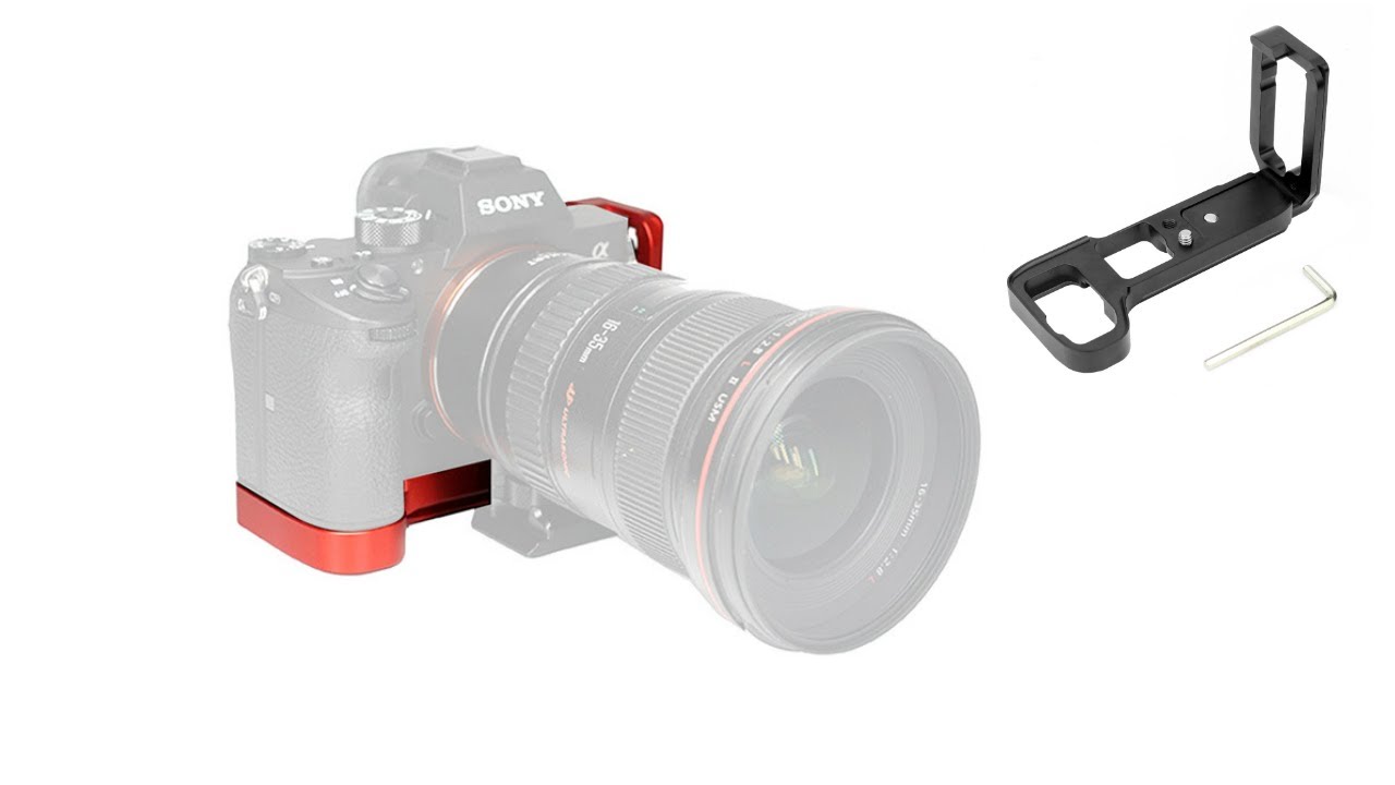 A7M3 Quick Release L Plate/Bracket Holder hand Grip for Sony A7III A7RIII A9 Baseplate & side plate