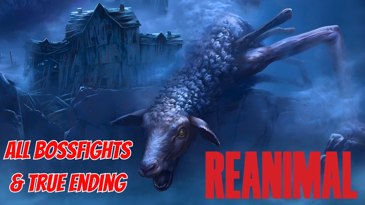REANIMAL - All important Boss fights and True ENDING! #reanimal #bossfight #trueending
