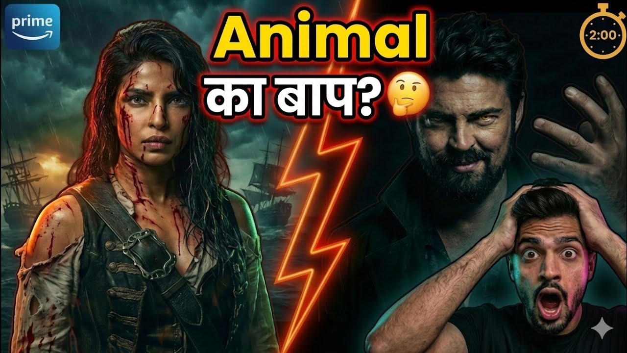🚨 The Bluff Prime Video पर LIVE | Animal से भी Violent? | Priyanka Chopra Hindi Review