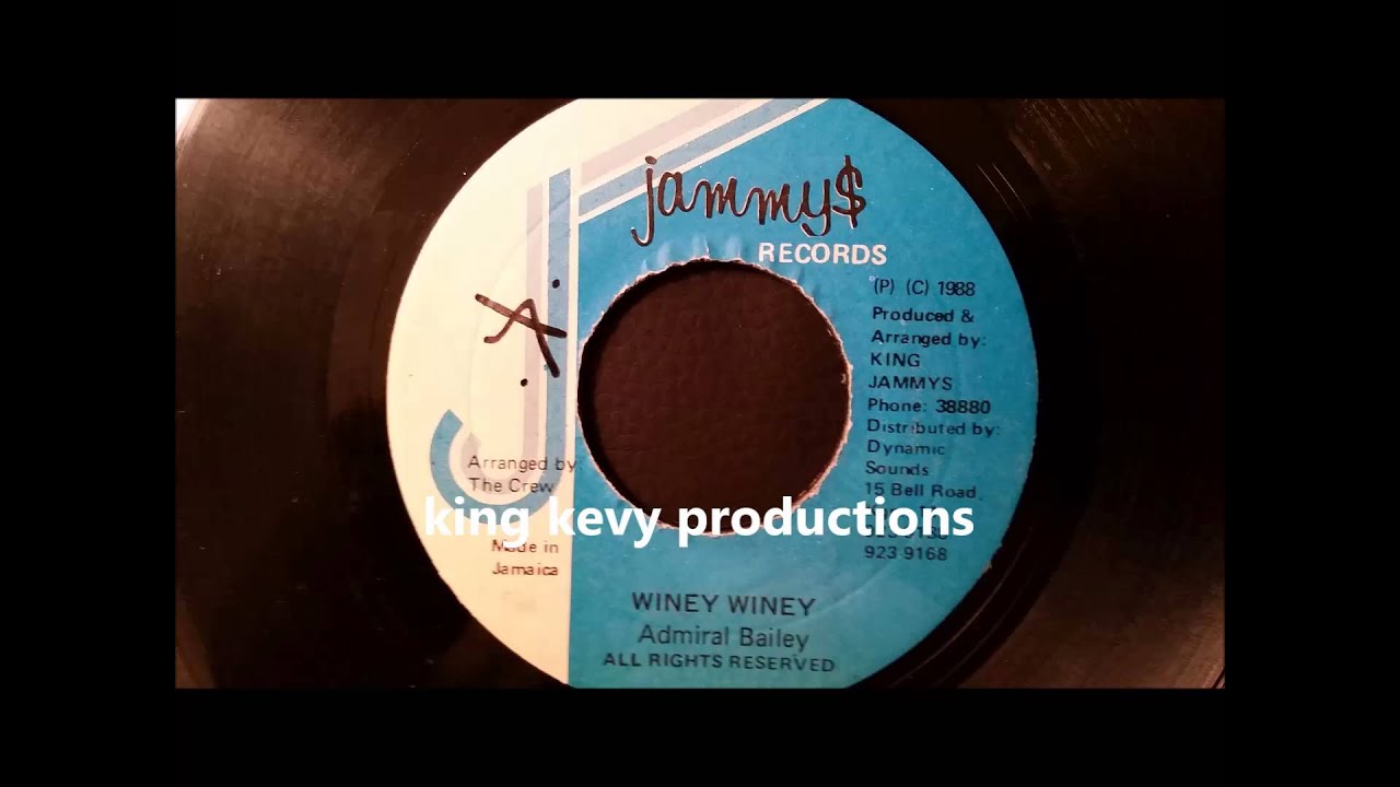 Admiral Bailey - Winey Winey - Jammy's 7