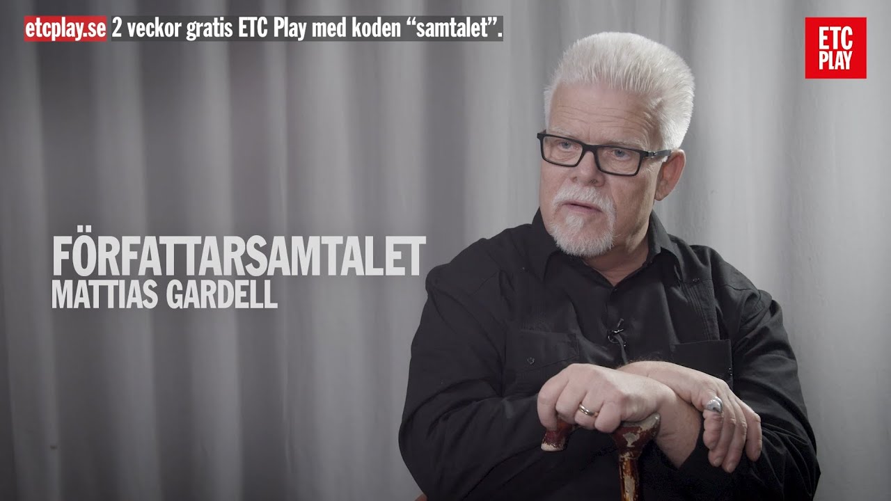 Mattias Gardell fick en stroke, sedan b&ouml;rjade han skriva en politisk thriller