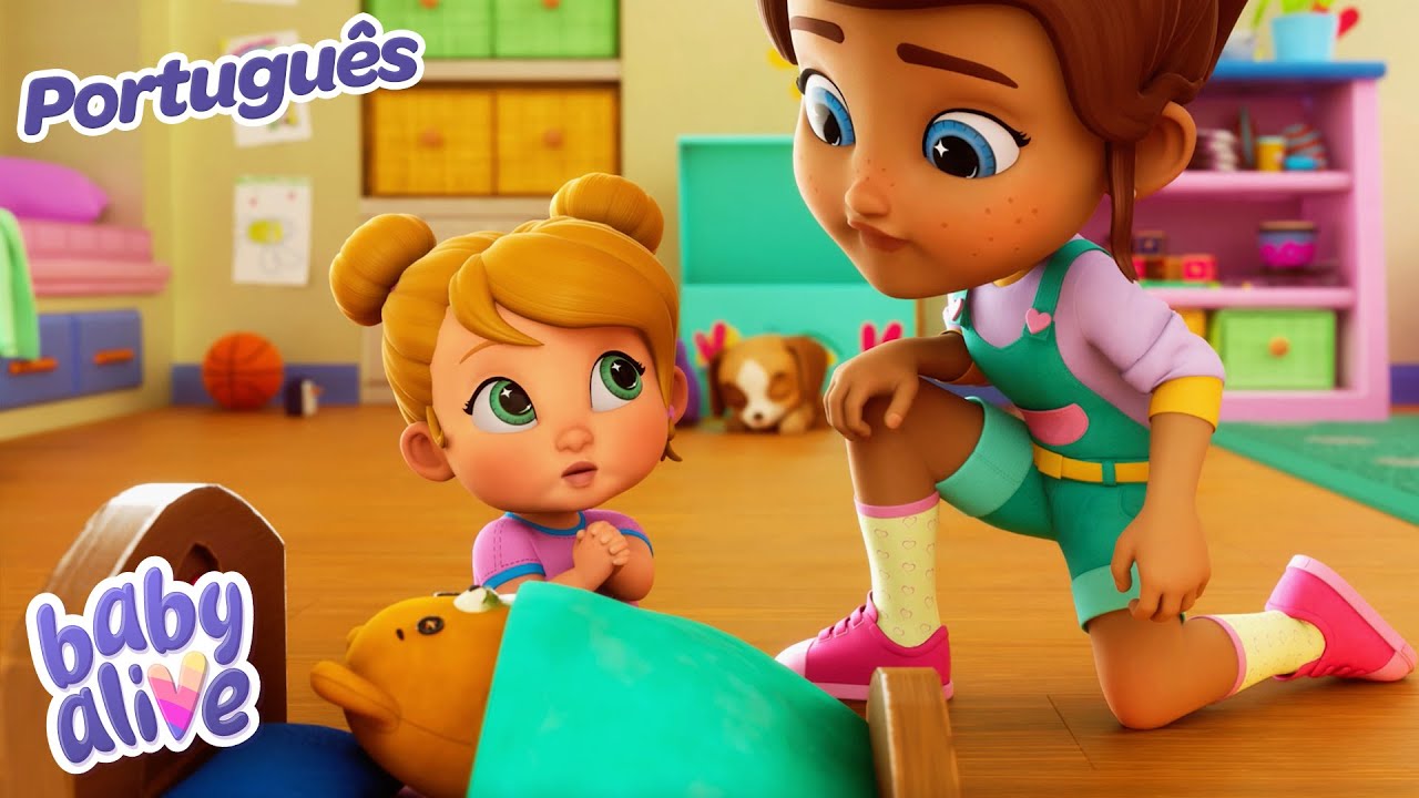 O ursinho de pelúcia da Lulu 🧸 Vídeos para bebés 🍼 Baby Alive em Português✨ Desenhos animados
