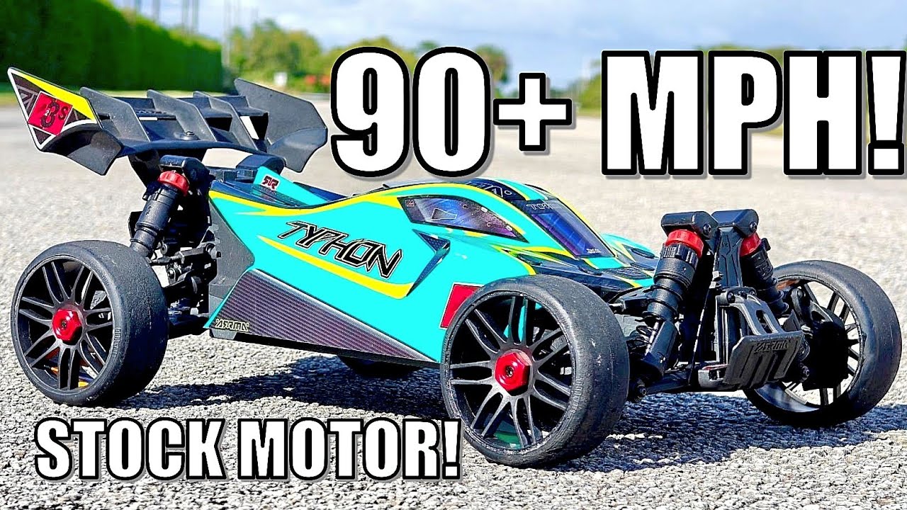 90+ Mph Typhon 223s - Stock motor on 4S!