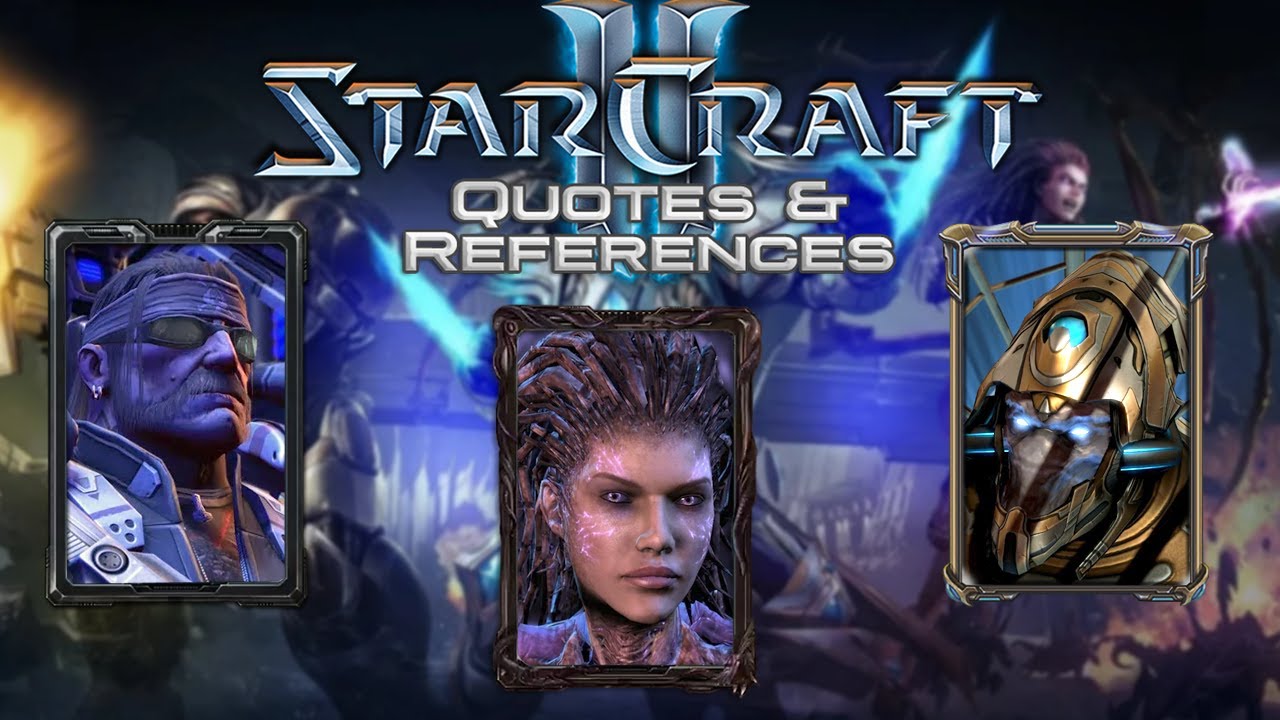 ВСЕ цитаты и ссылки StarCraft 2 [Полная подборка]