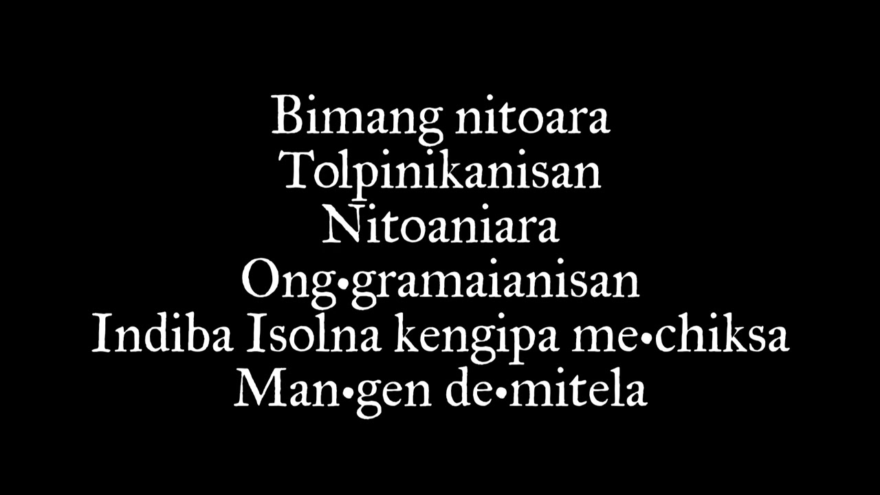 Gun gnanggipa Me•chik by Aldrin Ch Marak Karaoke