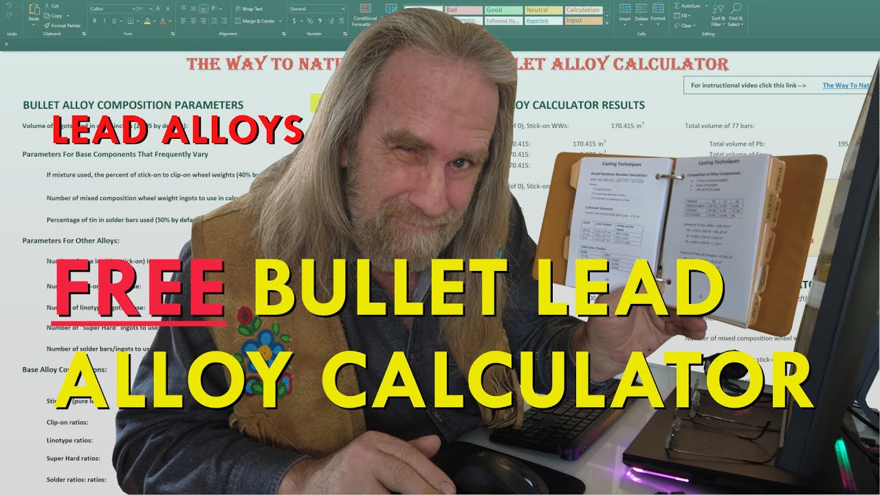 FREE Bullet Lead Alloy Calculator! (4K)