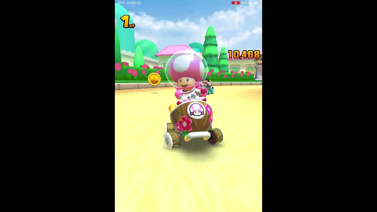 少しずつ動画投稿しようかな　スーパーウィン　#マリオカートツアー 