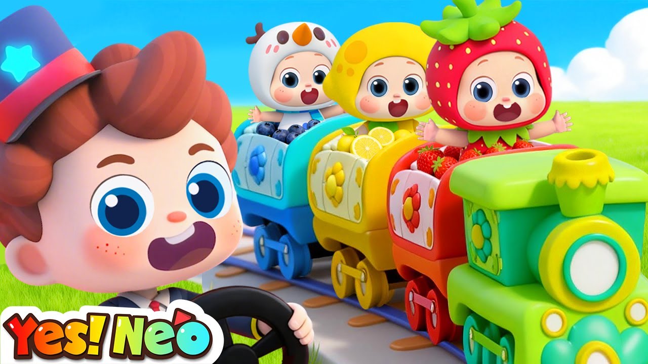 Learn Colors with Toot-Toot Train |  Kids Candy Adventure | Nursery Rhyme & Kids Song | Yes! Neo