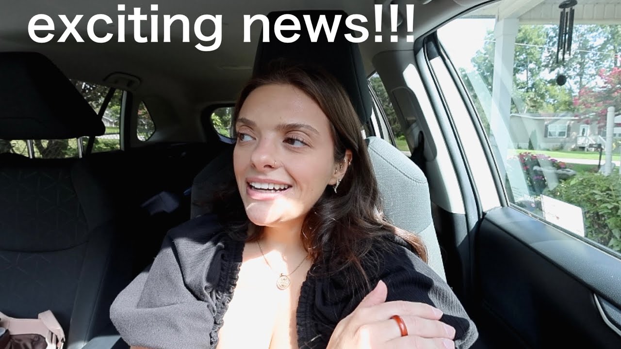 work week in my life vlog: work from home days, getting back into running, and exciting news!!!