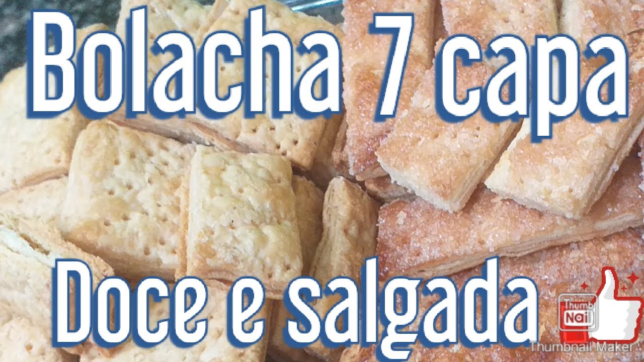 COMO FAZER BOLACHA 7 CAPAS