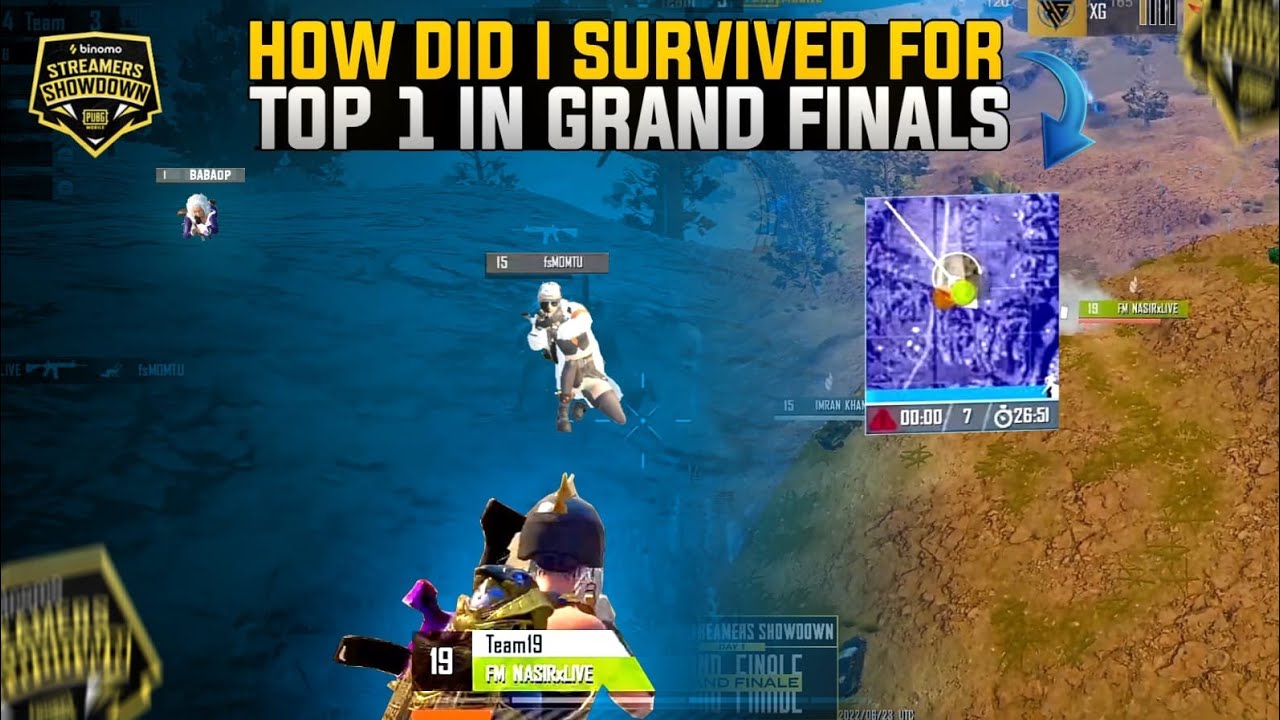 SURVIVING FOR TOP 1 IN SOLO VS SQUAD || BINOMO STREAMER SHOWDOWN