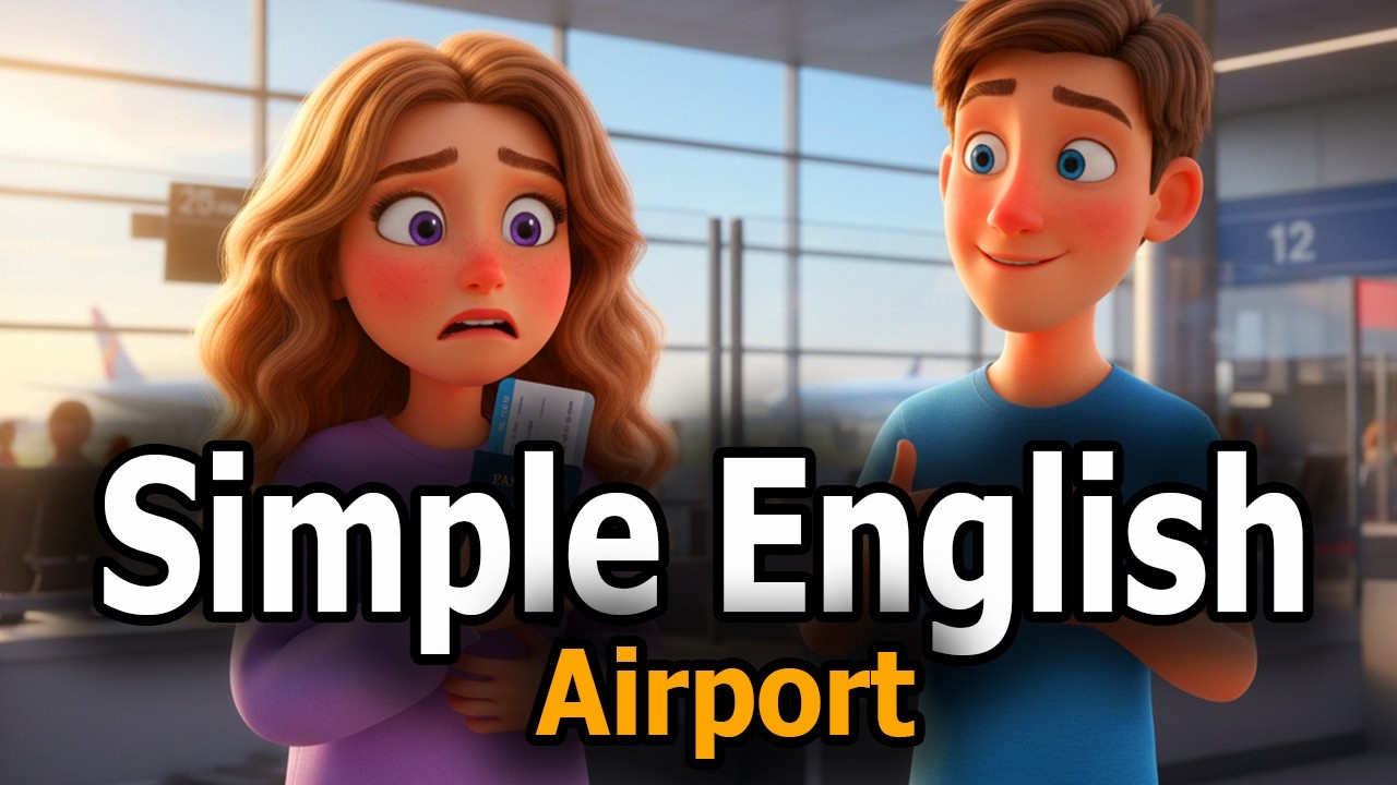 Learn English at the Airport 🎧 Best Slow English Conversation Listening Practice for Beginners 2026🏆