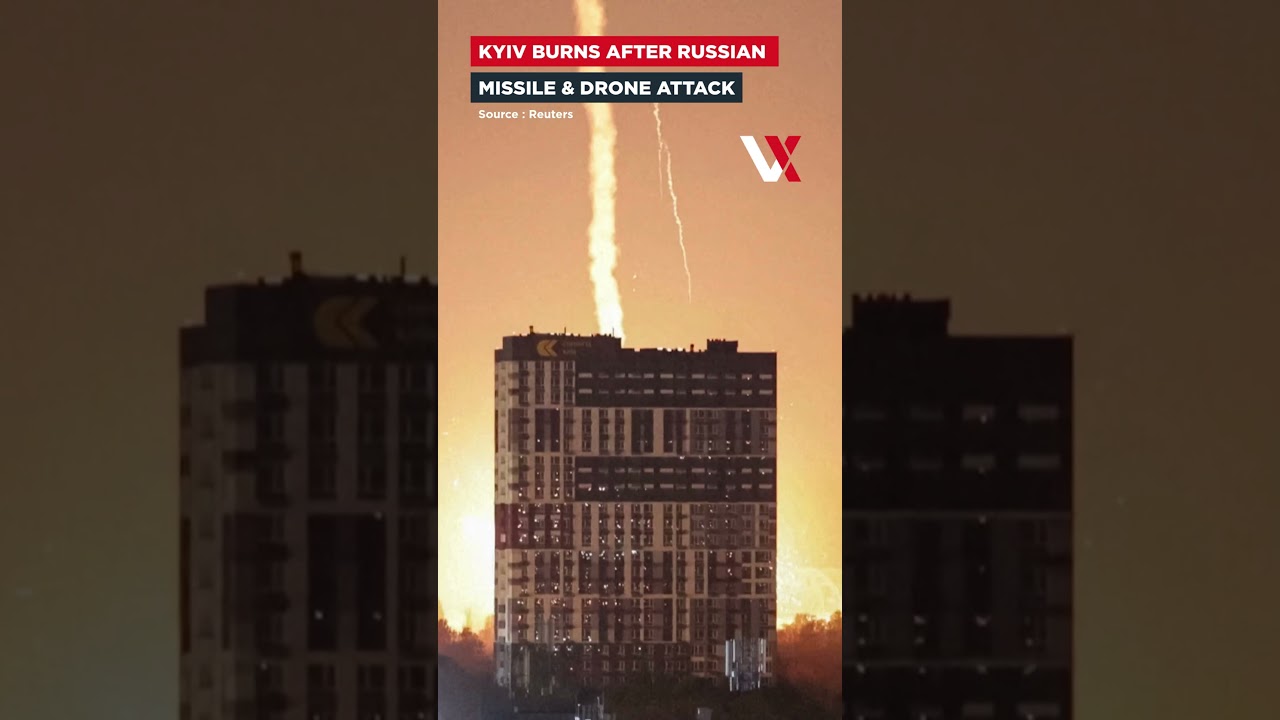 Ukraine's Kyiv Hit By Major Russian Strikes | Deadly Explosions Shake Capital | VERTEX