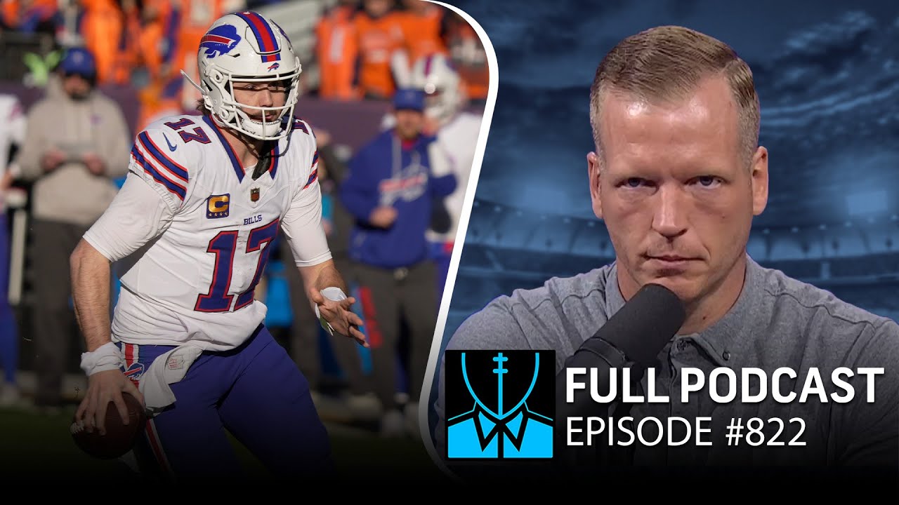 Chris and Connor's Divisional Round film recap LIVE! | Chris Simms Unbuttoned (FULL Ep. 822)