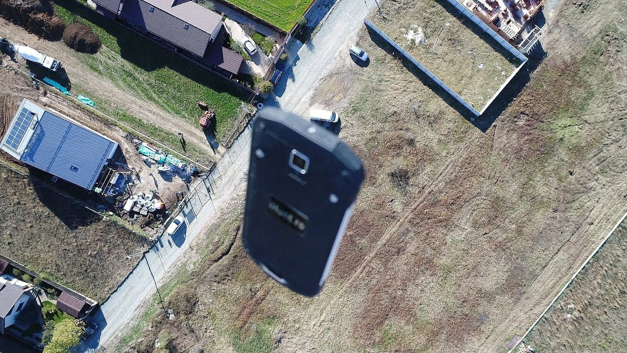 Drop-test de iHunt de la 100 metri &icirc;nălțime + excavator de 5 tone