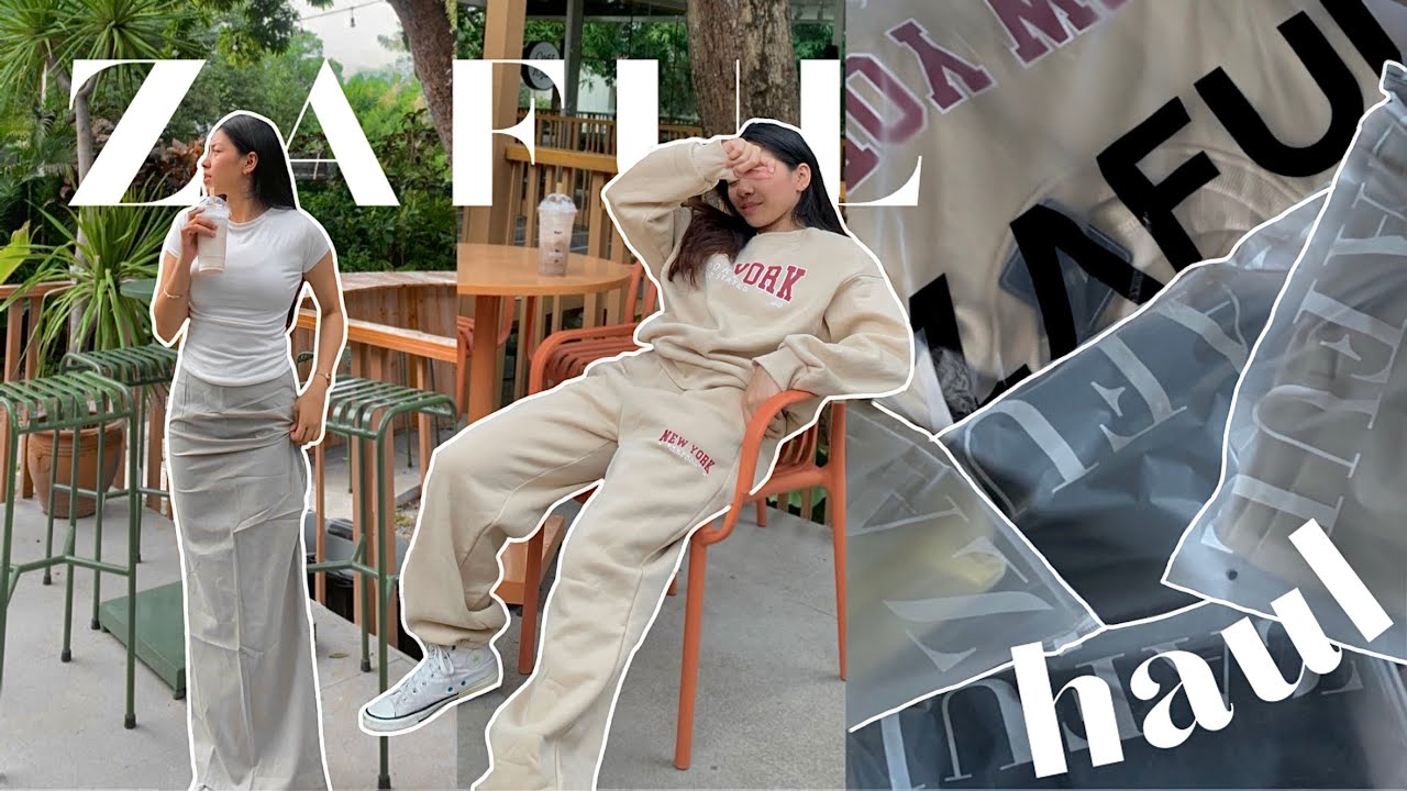 CUTE N TRENDY ZAFUL TRY ON HAUL (honest review) | sets, sweatsuits, long skirts, and more!