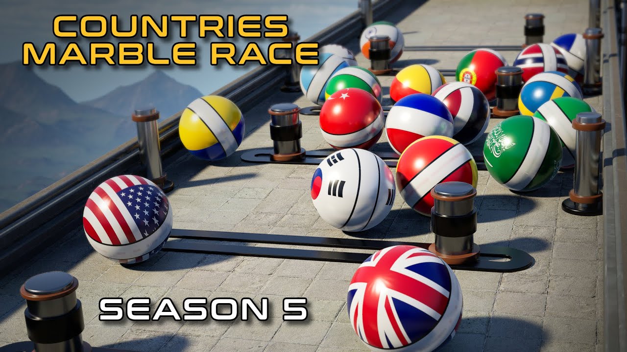 COUNTRIES MARBLE RACE - SEASON 5