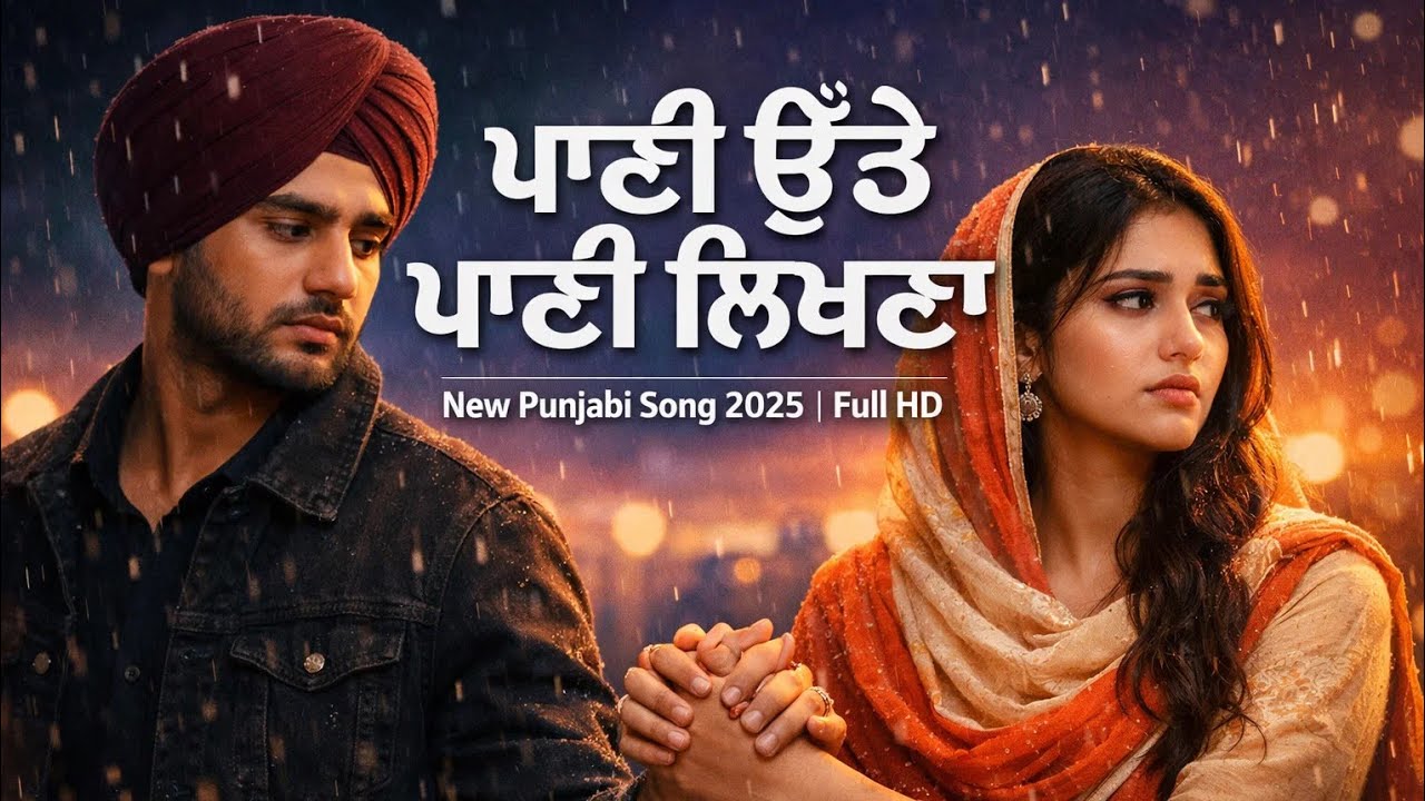 ਪਾਣੀ ਉੱਤੇ ਪਾਣੀ ਲਿਖਣਾ // New Punjabi Song// Nuv Gill // 2025 New Punjabi Song 